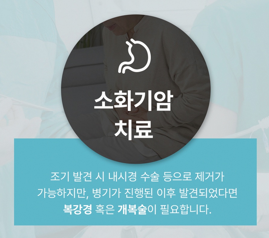 광주위암치료 단계별 치료방법 정리
