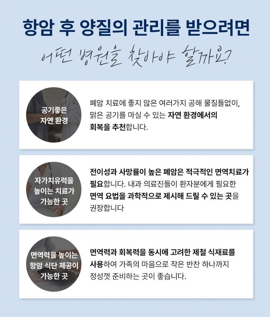 폐암고주파온열치료 효과 원리 적용 대상 정리